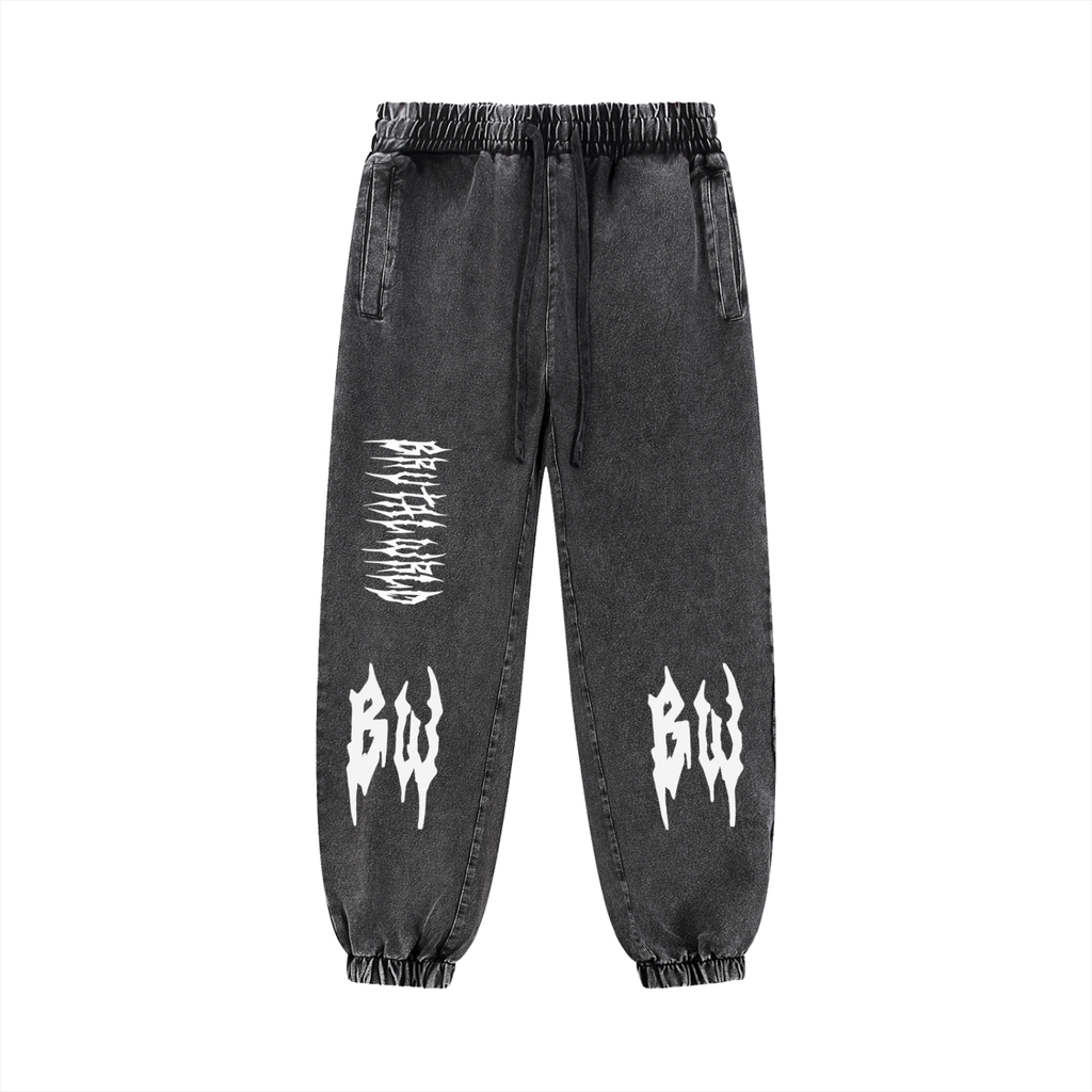 Snow Wash Jogged Sweatpants
