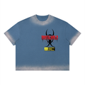 Unisex Boxy Sunfade Vintage Wash T-Shirt