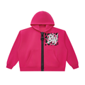 Unisex Oversized Chunky-Zip Boxy Hoodie