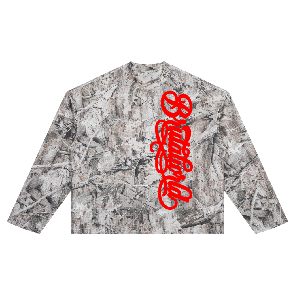 Unisex Tree Camo Waffle T-Shirt
