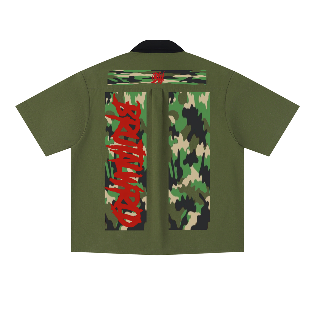 Unisex Color Block Short Sleeve Shirt
