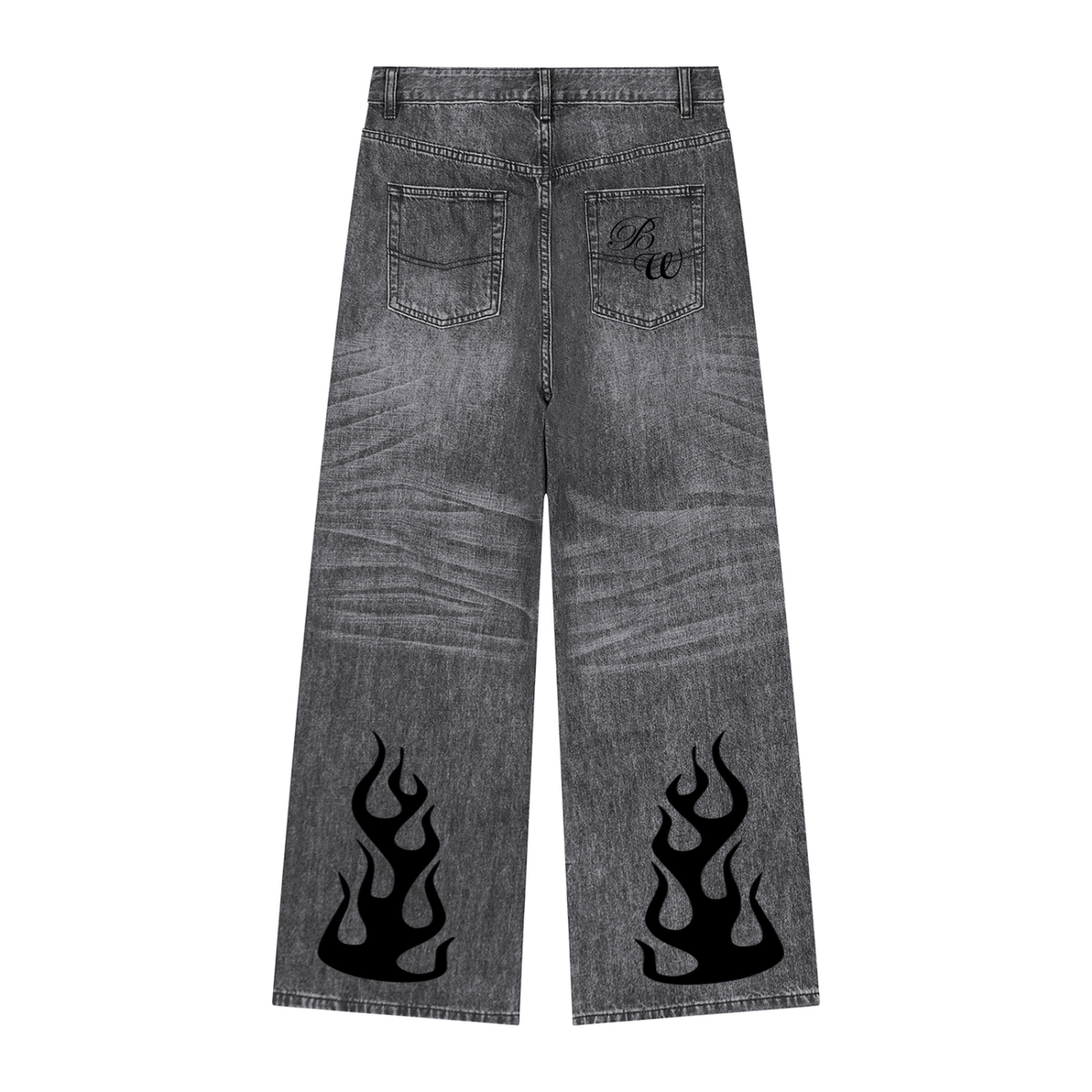 Men's Vintage Wash Denim Jeans