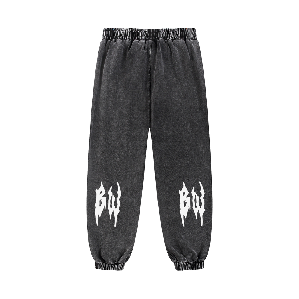 Snow Wash Jogged Sweatpants