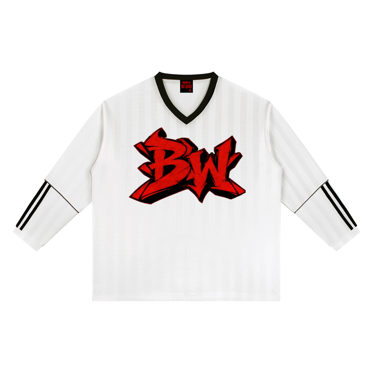 Unisex Striped Soccer Jersey