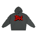 Unisex Heavyweight Ruched Sleeves Hoodie