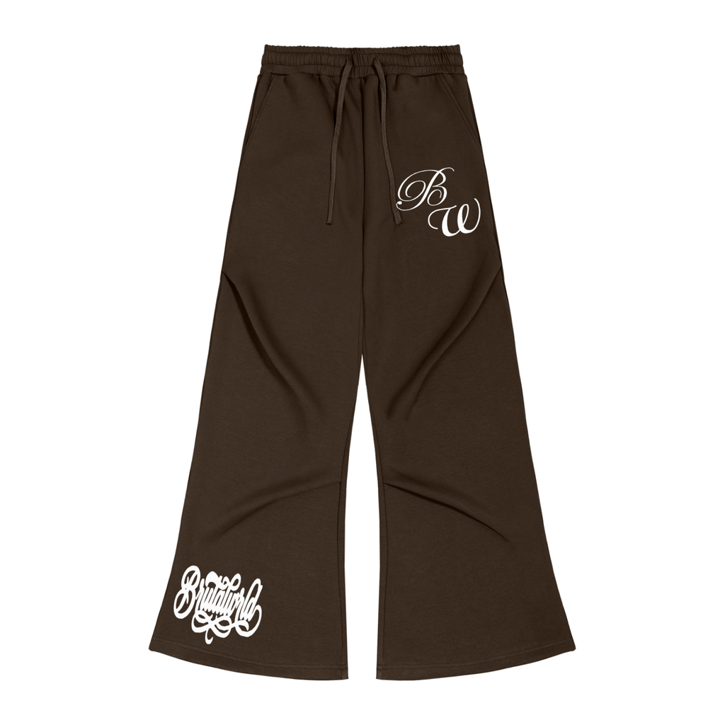 Wide Leg Drawstring Sweatpants