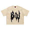 See-through Boxy Net T-Shirt