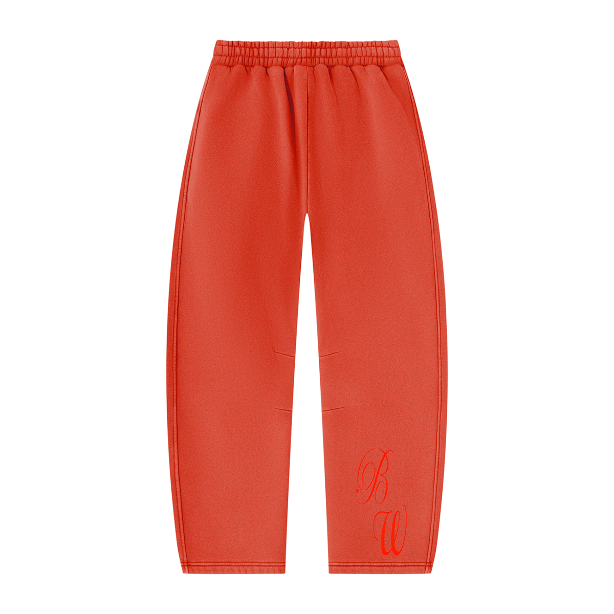 Unisex Vintage Wash Barrel Leg Fleece Sweatpants