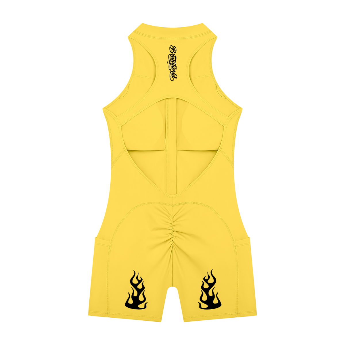 Women’s Quarter-Zip Yoga Romper