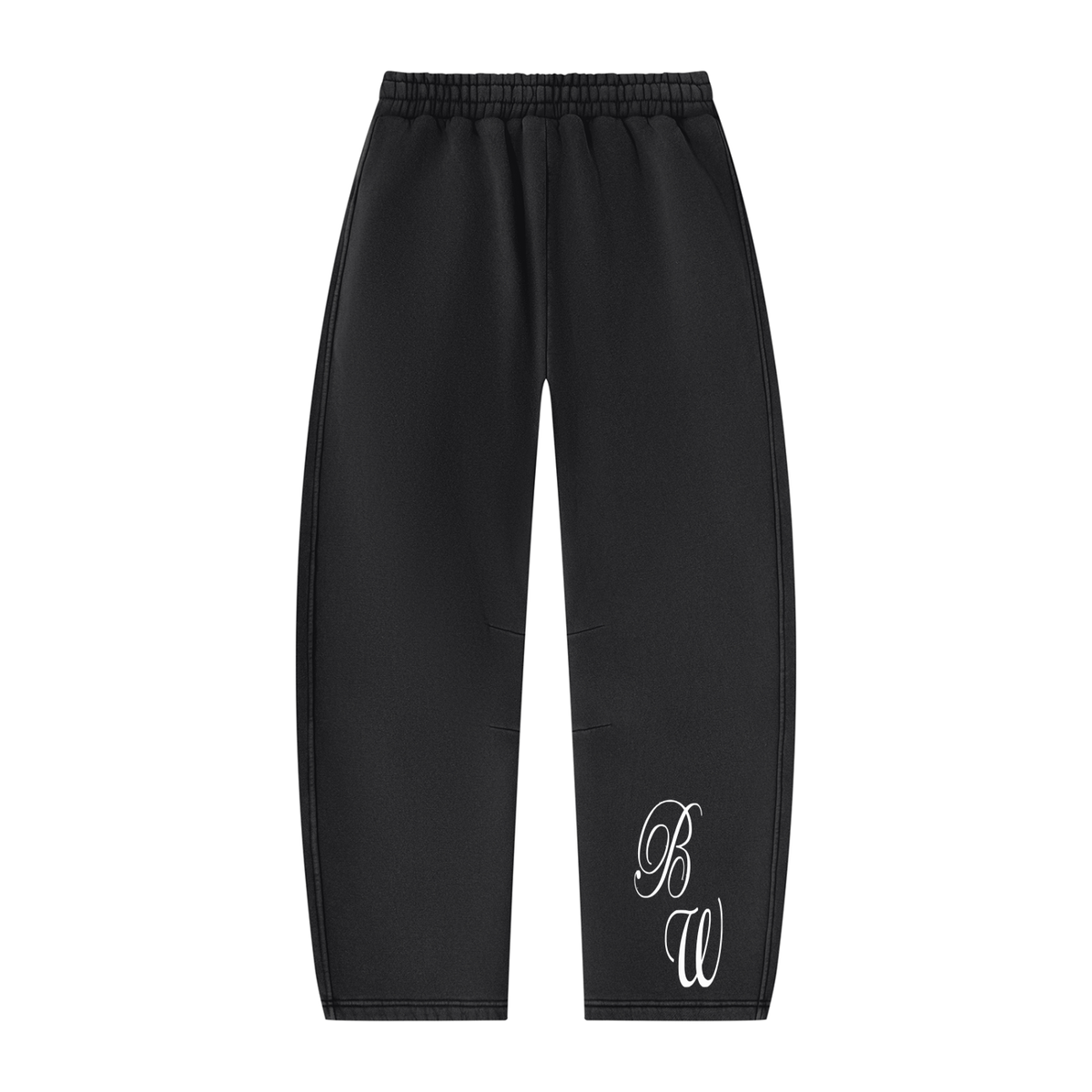Unisex Vintage Wash Barrel Leg Fleece Sweatpants