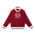 Color Block Raglan Sleeve Zip Track Jacket