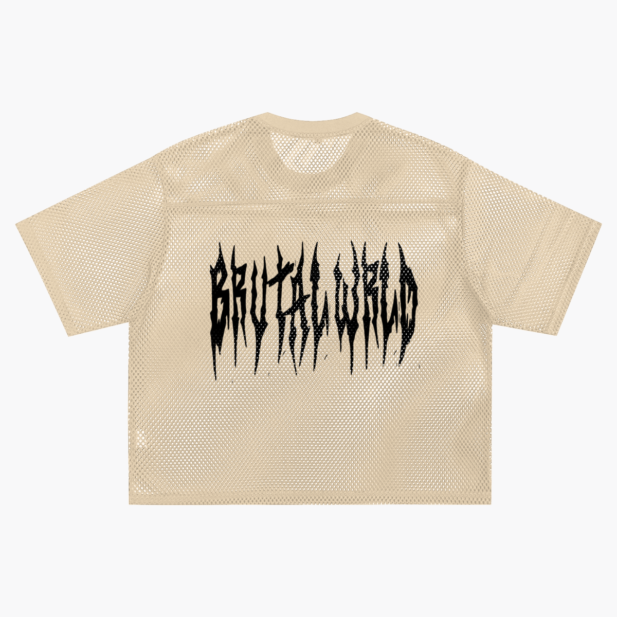 See-through Boxy Net T-Shirt