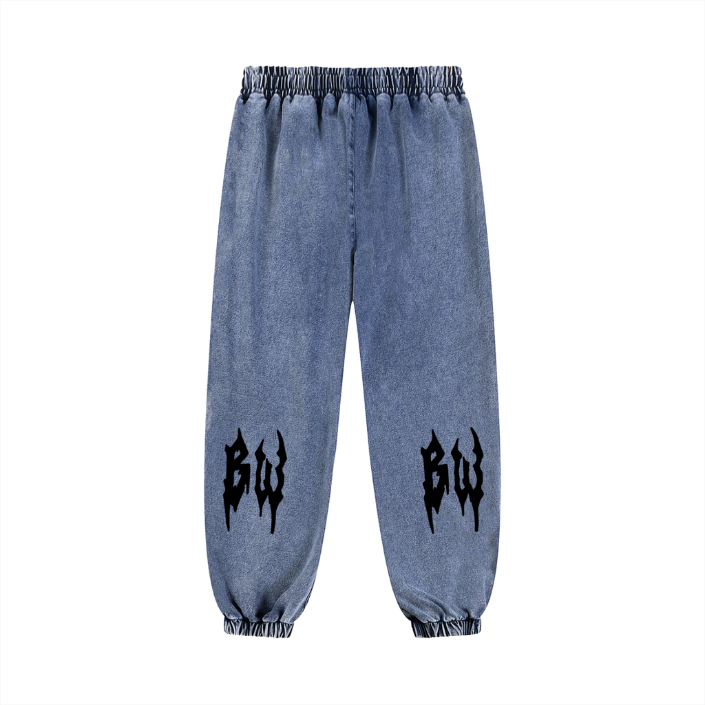 Snow Wash Jogged Sweatpants