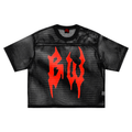 See-through Boxy Net T-Shirt